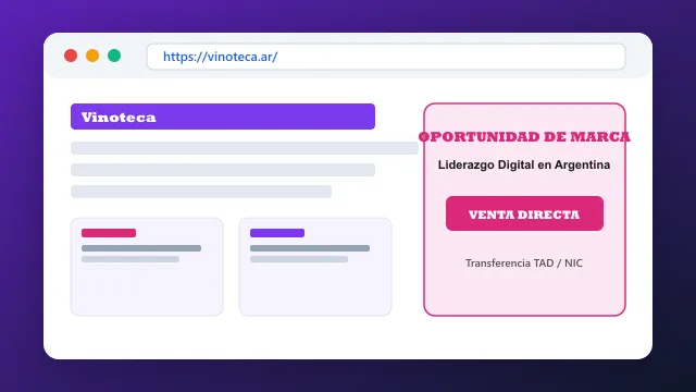 Modelo de aplicación comercial y proyectos digitales para vinoteca.ar